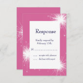 Barst van Sparkles RSVP (fuchsia) (Voorkant / Achterkant)