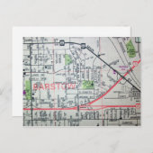 BARSTOW, CA Carte postale Vintage (Devant / Derrière)