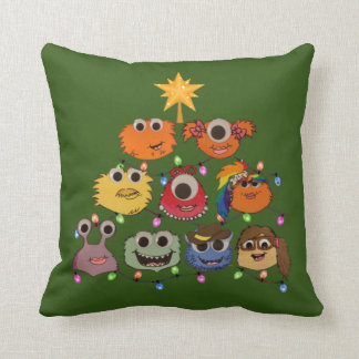 Bart de Art Cart kerstlights Pillow Kussen