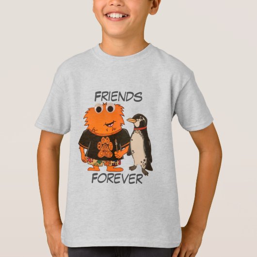 Bart en Albert Friends Forever T-shirt (Voorkant)