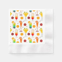 Bartender Alcohol Mixed Drinken Kleurrijke Partij