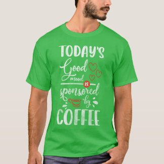 Bartender Cafeïne Melk Coffee Bean vrienden T-shirt