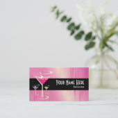Bartender Classy Visitekaartje (Staand voorkant)