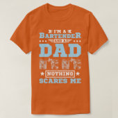 Bartender & Dad T-shirt (Design voorkant)