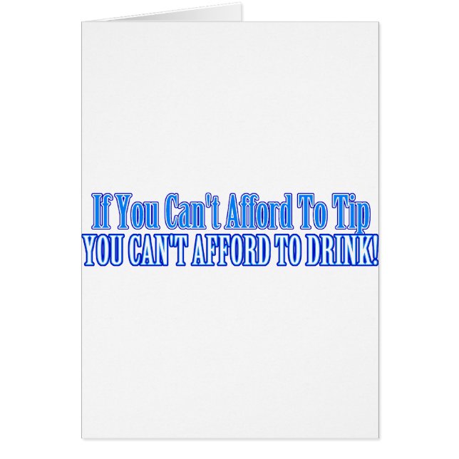 Bartender dit : (Devant)