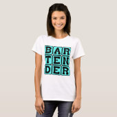 Bartender, Drink Dispenser T-shirt (Voorkant volledig)