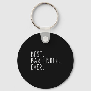 Bartender Ever Cool Grappig Bartending Gift Kerstm Sleutelhanger