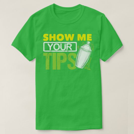 Bartender Funny 11 T-shirt (Design voorkant)