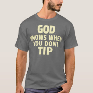 BARTENDER Gods weet 1 T-shirt