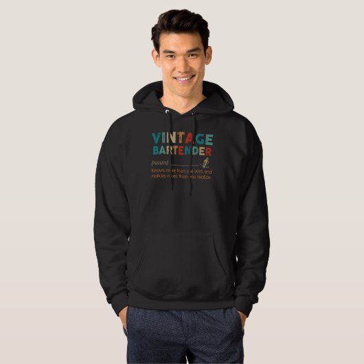  Bartender Hoodie (Voorkant volledig)