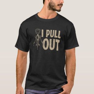Bartender ik trek uit Bartending Mixoloog Barman T-shirt