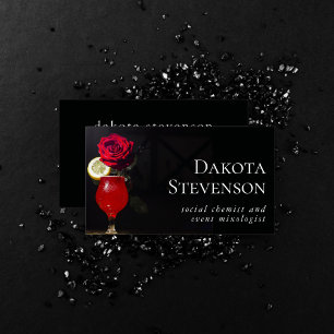 Bartender   Minimale gebeurtenis of socialisten Visitekaartje