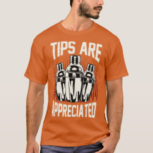 Bartender Mixer Bar Waiter Gift 3 T-shirt