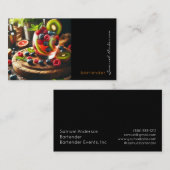 Bartender Mixoloog Visitekaartjes (Voorkant / Achterkant)