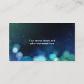 Bartender Nightclub Cocktail Bar Modern Visitekaartje (Achterkant)