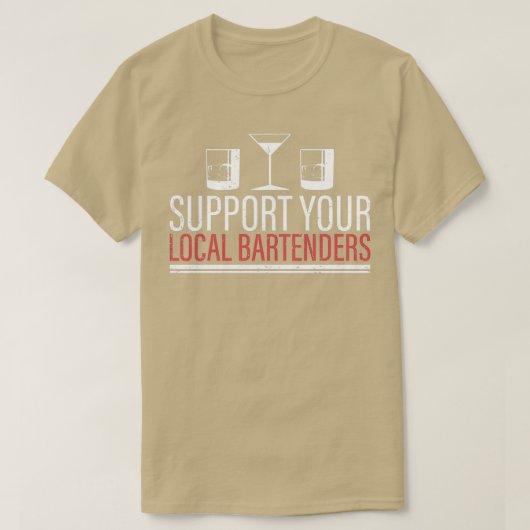 Bartender Party Cocktail Shaker Pun 5 T-shirt (Design voorkant)