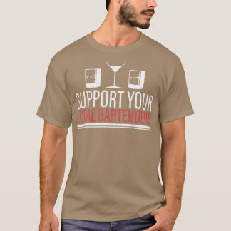 Bartender Party Cocktail Shaker Pun 5 T-shirt