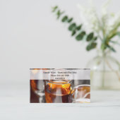 Bartender Pour L'Embaucher Barhop Cartes de visite (Debout devant)