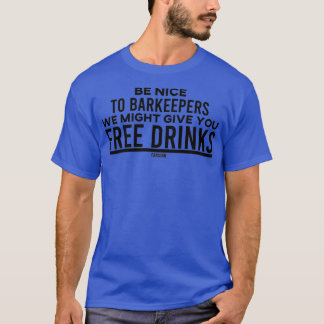 Bartender Shaker Cocktail Party Disco 5 T-shirt