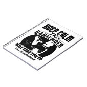 Bartender Shirt - Houd deze Bartender T shirt Notitieboek (Linkerzijde)