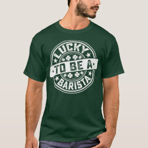 Bartender St. Patrickx27s dag Lucky om een bui te T-shirt