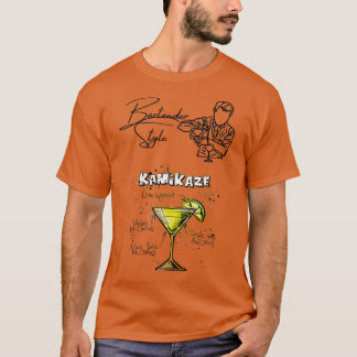 Bartender Style Kamikaze T-shirt
