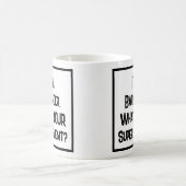 Bartender Super Talent. Café Mug (Centre)