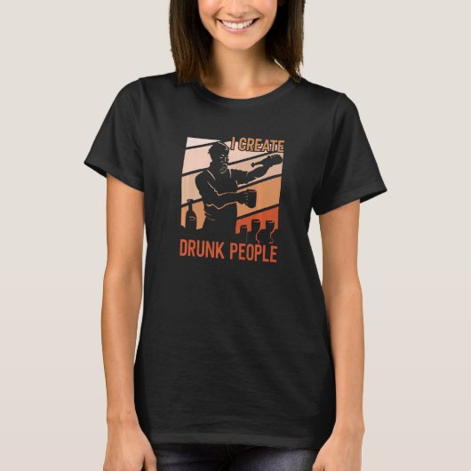 Bartender T-shirt (Voorkant)