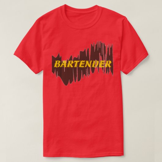 Bartender T-shirt (Design voorkant)