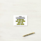 Bartender...veronderstel dat ik nooit verkeerd ben post-it® notes (Op bureau)