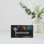 Bartender Visitekaartje (Staand voorkant)