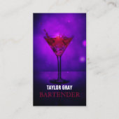 Bartender Visitekaartje (Voorkant)