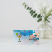 Bartender Visitekaartje (Staand voorkant)