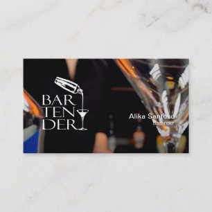 Bartender Visitekaartje