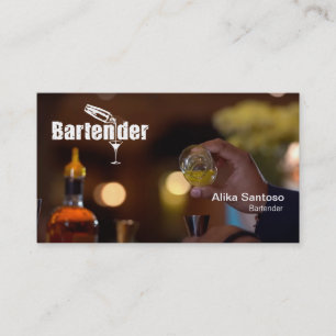 Bartender Visitekaartje