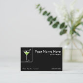 Bartender Visitekaartje (Staand voorkant)