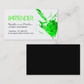Bartender Visitekaartje (Voorkant / Achterkant)