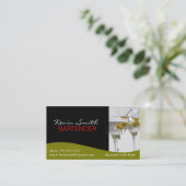 Bartender Visitekaartje (Staand voorkant)