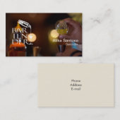 Bartender Visitekaartje (Voorkant / Achterkant)
