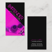 Bartender Visitekaartje (Voorkant / Achterkant)