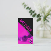 Bartender Visitekaartje (Staand voorkant)