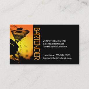 Bartender Visitekaartje