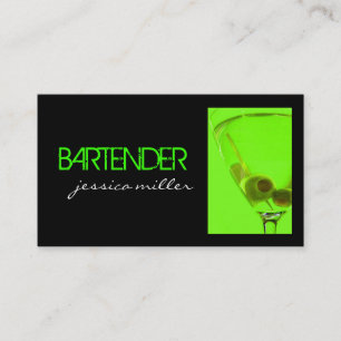 Bartender Visitekaartje