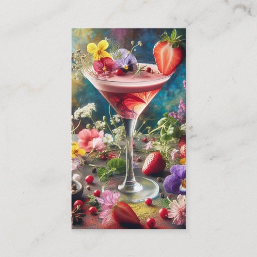 Bartender Visitekaartjes (Voorkant)