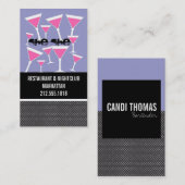 Bartender Visitekaartjes (Voorkant / Achterkant)