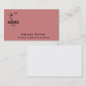 Bartender Visitekaartjes Bartender Logo (Voorkant / Achterkant)