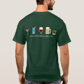 Bartender Weekly Logo T-Shirt (Achterkant)