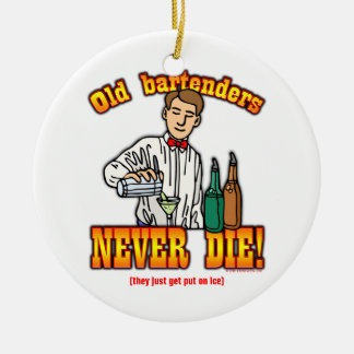Bartenders Keramisch Ornament