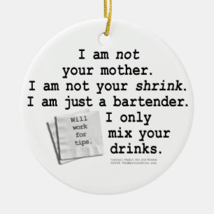 Bartender's Ornament