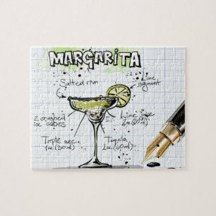 Bartending Margarita Drink Cocktailrecept Legpuzzel